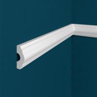 Молдинг Перфект Плюс P23 37х99 мм 2 м белый ударопрочный полимер