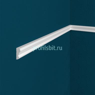 Молдинг Перфект Плюс P25 19х16 мм 2 м белый ударопрочный полимер