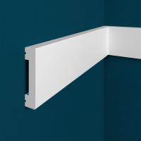 Молдинг Перфект Плюс P33 65х8 мм 2 м белый ударопрочный полимер