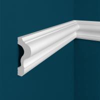 Молдинг Перфект Плюс P60 60х16 мм 2 м белый ударопрочный полимер