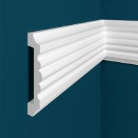 Молдинг Перфект Плюс P61 98х26 мм 2,2 м белый ударопрочный полимер
