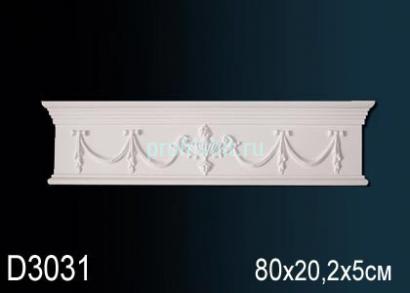 Обрамление дверей Перфект D3031 202х80 мм белый полиуретан