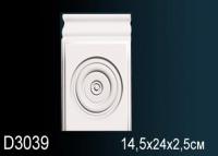 Обрамление дверей Перфект D3039 240х145 мм белый полиуретан