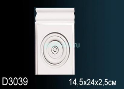 Обрамление дверей Перфект D3039 240х145 мм белый полиуретан