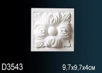 Обрамление дверей Перфект D3543 97х97 мм белый полиуретан