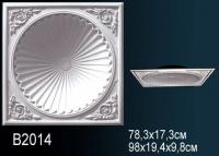 Потолочный купол Перфект B2014 980 мм белый полиуретан