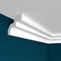 Потолочный плинтус Перфект Плюс P39 46 мм 2 м белый ударопрочный полимер