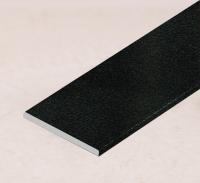 Алюминиевая полоса 50 мм черный муар 1,6 мм толщина полосы 3м