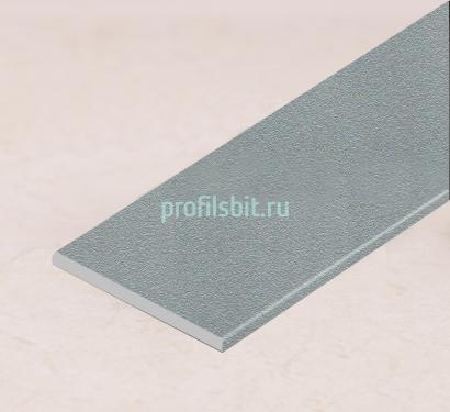 Алюминиевая полоса 50 мм серебристый муар 1,6 мм толщина полосы 3м