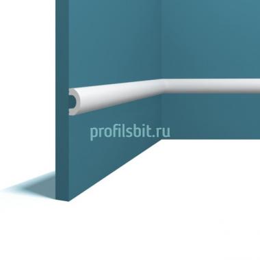 Молдинг 13х28 мм Перфект Плюс P127 белый ударопрочный полимер 2 м