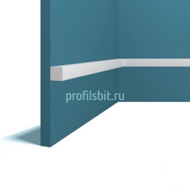 Молдинг 20х20 мм Перфект Плюс P131 белый ударопрочный полимер 2 м