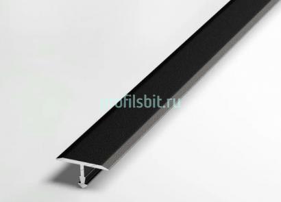 Т-профиль алюминиевый 10 мм Евротрим Т-10 7335.05 черный 3 м