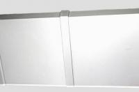 Алюминиевый соединитель для плинтуса Евротрим F-70 серебро