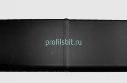 Соединитель ПВХ для плинтуса Евротрим L-100 черный