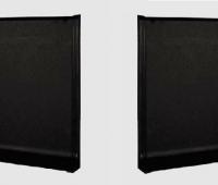 Комплект заглушек Евротрим L-40 алюминий черный