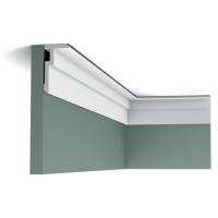 Плинтус потолочный Orac Decor Duropolymer CX197 белый 200x5x9.3 см