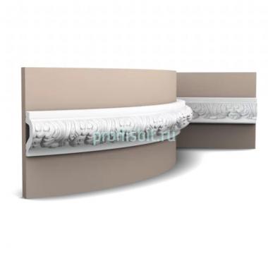 Декоративный молдинг Orac Decor Purotouch P3020F белый 200x6.1x3.2 см