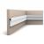 Декоративный молдинг Orac Decor Duropolymer PX198 белый 200x2x8.3 см
