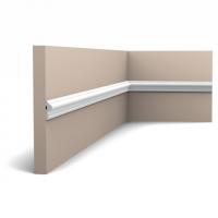 Декоративный молдинг Orac Decor Duropolymer PX201 белый 200x2.5x9 см