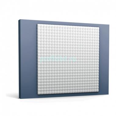 Стеновая панель 3D Orac Decor W117 белая 100x100x2.3 см