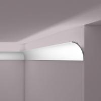 Потолочный плинтус для подсветки NMC Wallstyl IL18 90х121 мм 200 см