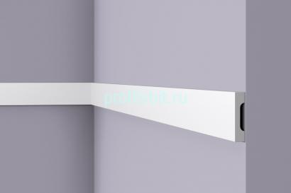 Декоративный молдинг NMC Wallstyl WD5 белый 38х10 мм 200 см
