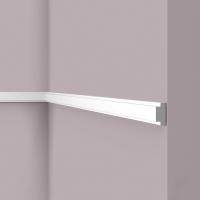 Декоративный молдинг NMC Wallstyl WL10 белый 30х14 мм 200 см