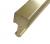 Латунный Т-профиль (вставка-разделитель) 10х5 мм шлифованный AD 10 3м
