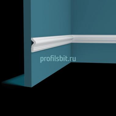 Молдинг Перфект Плюс P146 белый ударопрочный полимер 50х19 2 м