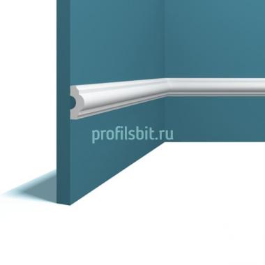 Молдинг Перфект Плюс P154 белый ударопрочный полимер 35х17 2 м