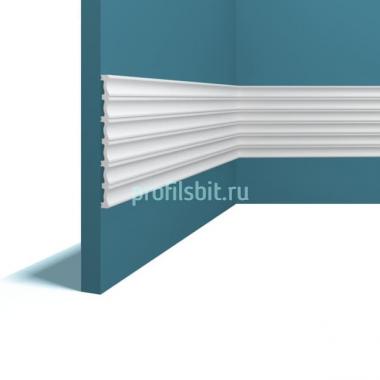 Стеновая декоративная панель Перфект Плюс P121-2800 белый ударопрочный полимер 14х200 2,8 м