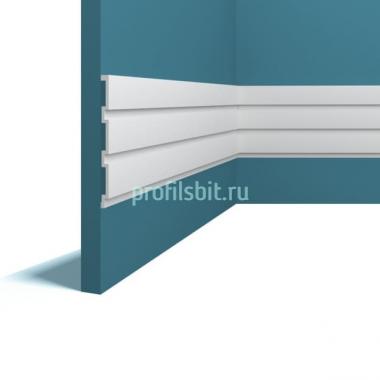 Стеновая декоративная панель Перфект Плюс P124 белый ударопрочный полимер 14х200 2 м