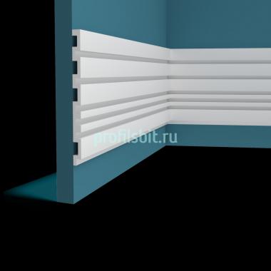 Стеновая декоративная панель Перфект Плюс P165 белый ударопрочный полимер 14х200 2 м