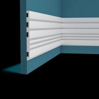 Стеновая декоративная панель Перфект Плюс P165-2800 белый ударопрочный полимер 14х200 2,8 м