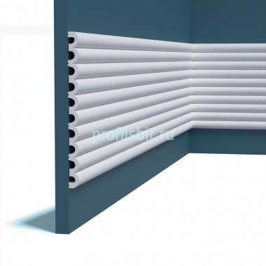 Стеновая декоративная панель Перфект Плюс P205-2800 белый ударопрочный полимер 14х200 2,8 м