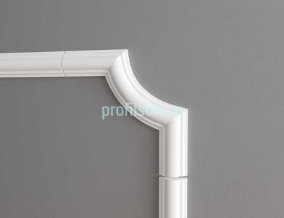 Угловой элемент для молдингов NMC WL7-C2 130х130 Wallstyl комплект 4шт