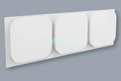 Декоративная стеновая панель 3D NMC Значёк ICON 1135х380 мм