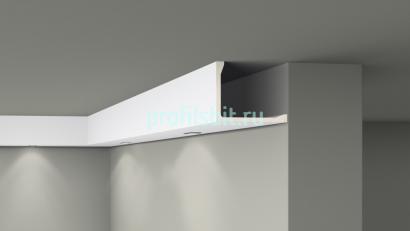 Потолочный плинтус скрытого освещения NMC L 2 Arstyl Lighting 200х250 мм 200 см