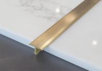 Шлифованный латунный Т-профиль 10х8 мм SP10 3 м