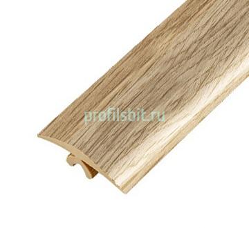 Гибкий порог ПВХ 40 мм Cezar Flex Line 175 Дуб альканта 6 м