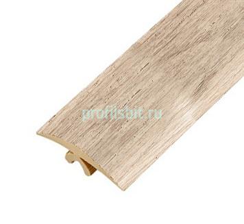 Гибкий порог ПВХ 40 мм Cezar Flex Line 189 Дуб альпийский 6 м