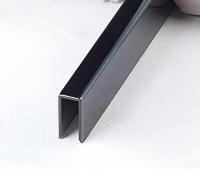 Стальной П-профиль 5х10 FSUP05-BP черный полированный 2,7м