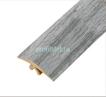 Гибкий порог ПВХ 40 мм Cezar Flex Line 78 Дуб светло-серый 6 м