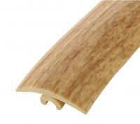 Гибкий порог ПВХ 40 мм Cezar Flex Line 84 Ясень светлый 6 м