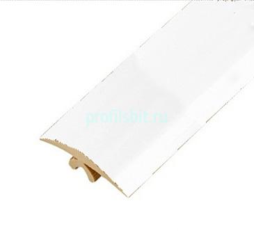 Гибкий порог ПВХ 40 мм Cezar Flex Line 89 Белый 3 м