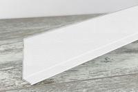 Теневой плинтус алюминиевый под гипсокартон ПБ-40х13 белый муар 3м