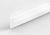 Теневой плинтус алюминиевый под гипсокартон ПТ-1/20 белый матовый 3м