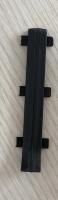Металлический стык для плинтуса ПТ-60 М черный муар
