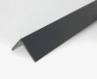 Алюминиевый уголок 10х10 мм равнополочный ПБ10х10 черный матовый 3м