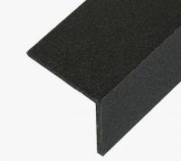 Алюминиевый уголок 15х30 мм разнополочный ПБ30х15 черный муар 2,7м